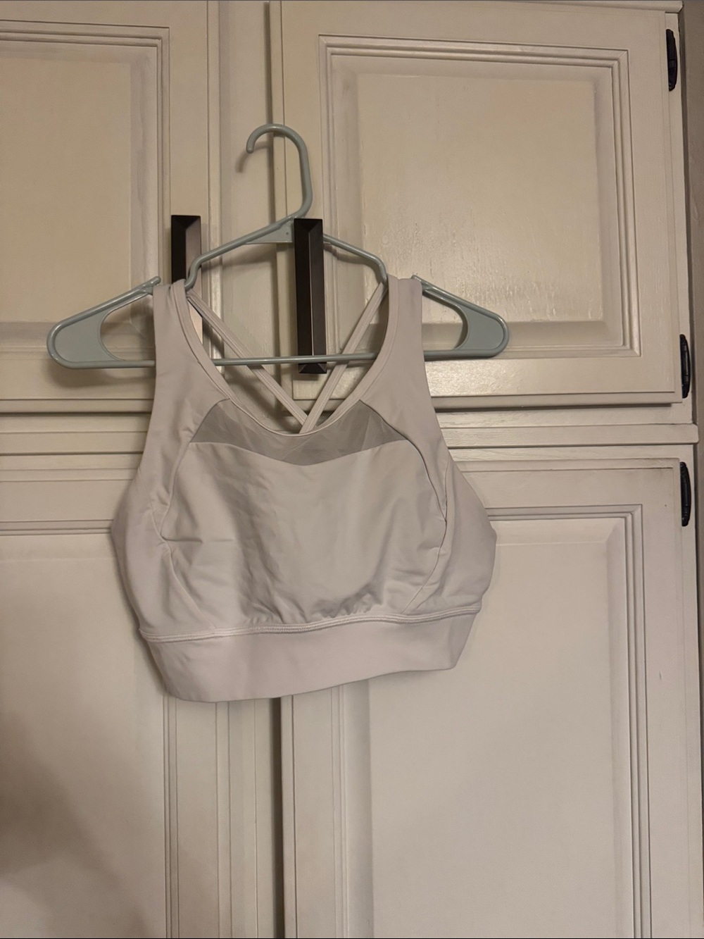 lululemon athletica Light Cream High-Support Strappy Sports Bra